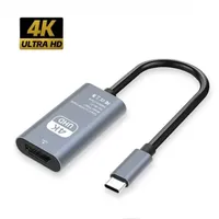 TYPE C to HD 4K Adapter USB C USB3.1 Male to HDTV Female Converter Cable for Laptop Tablet TV MacBook