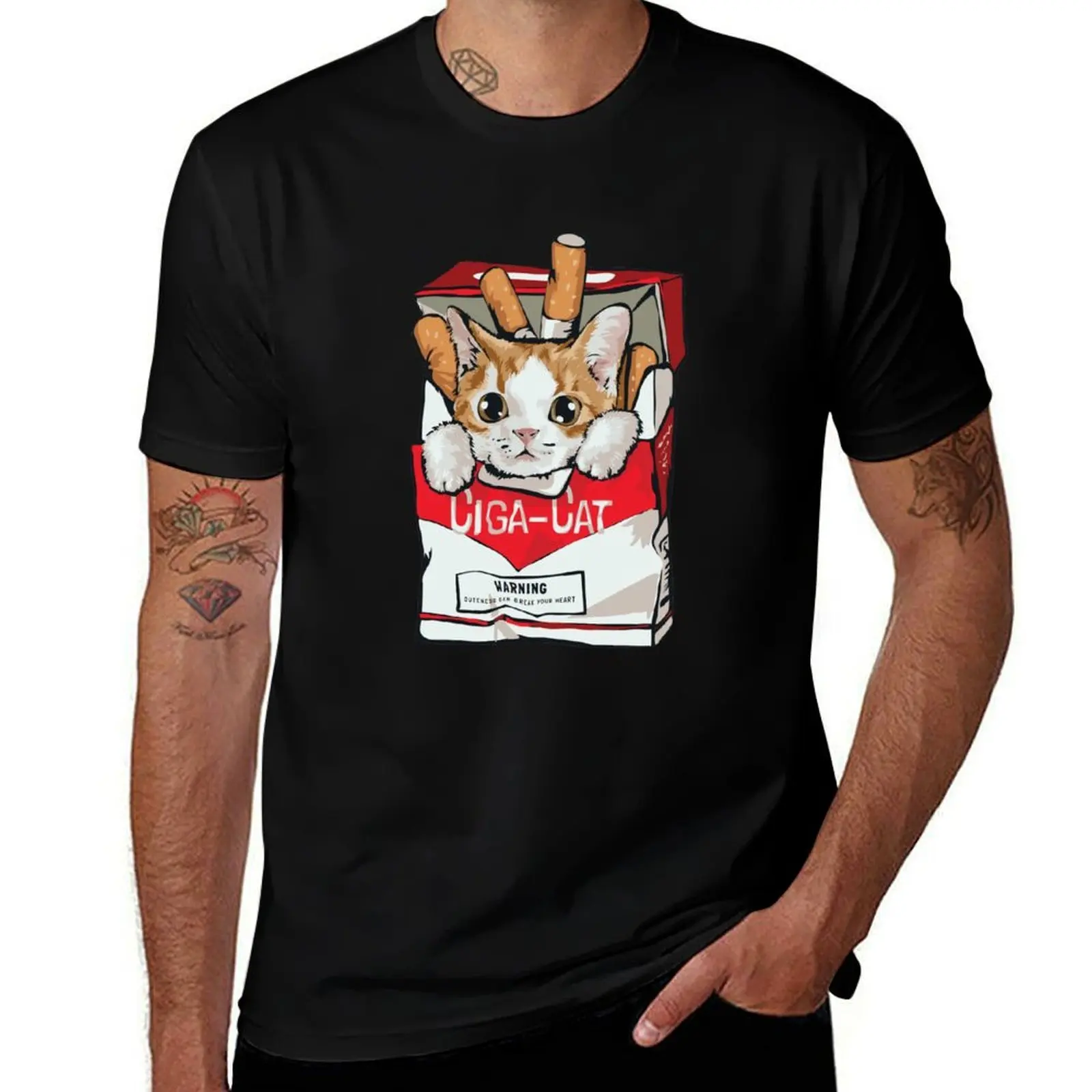 cat addict T-Shirt Athletic Quick Dry for Men T-Shirt