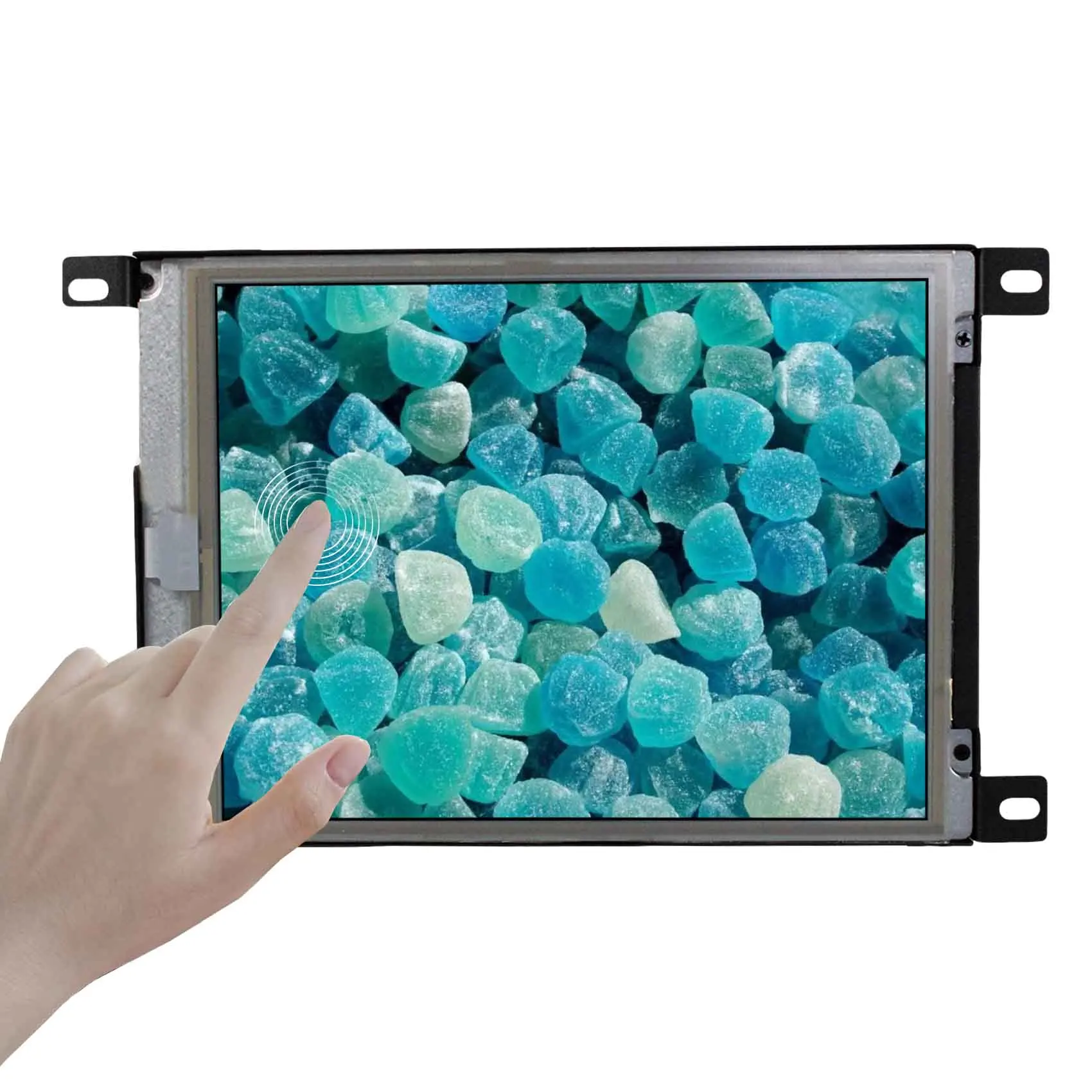 8,4-дюймовый резистивный сенсорный ЖК-монитор 800X600 с USB-портом и металлическим корпусом