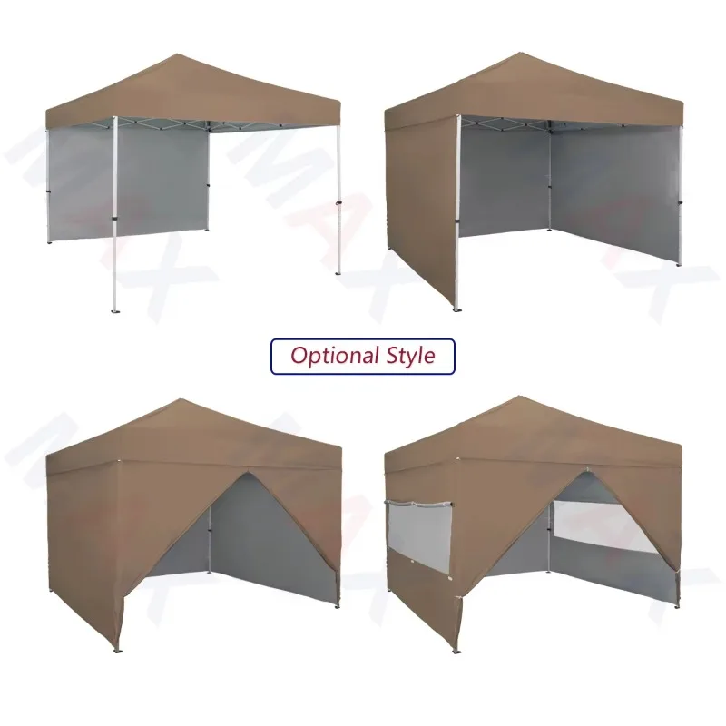 3X3 camping awning portable beach tent with storage bag pop-up canopy shade backyard gazebo