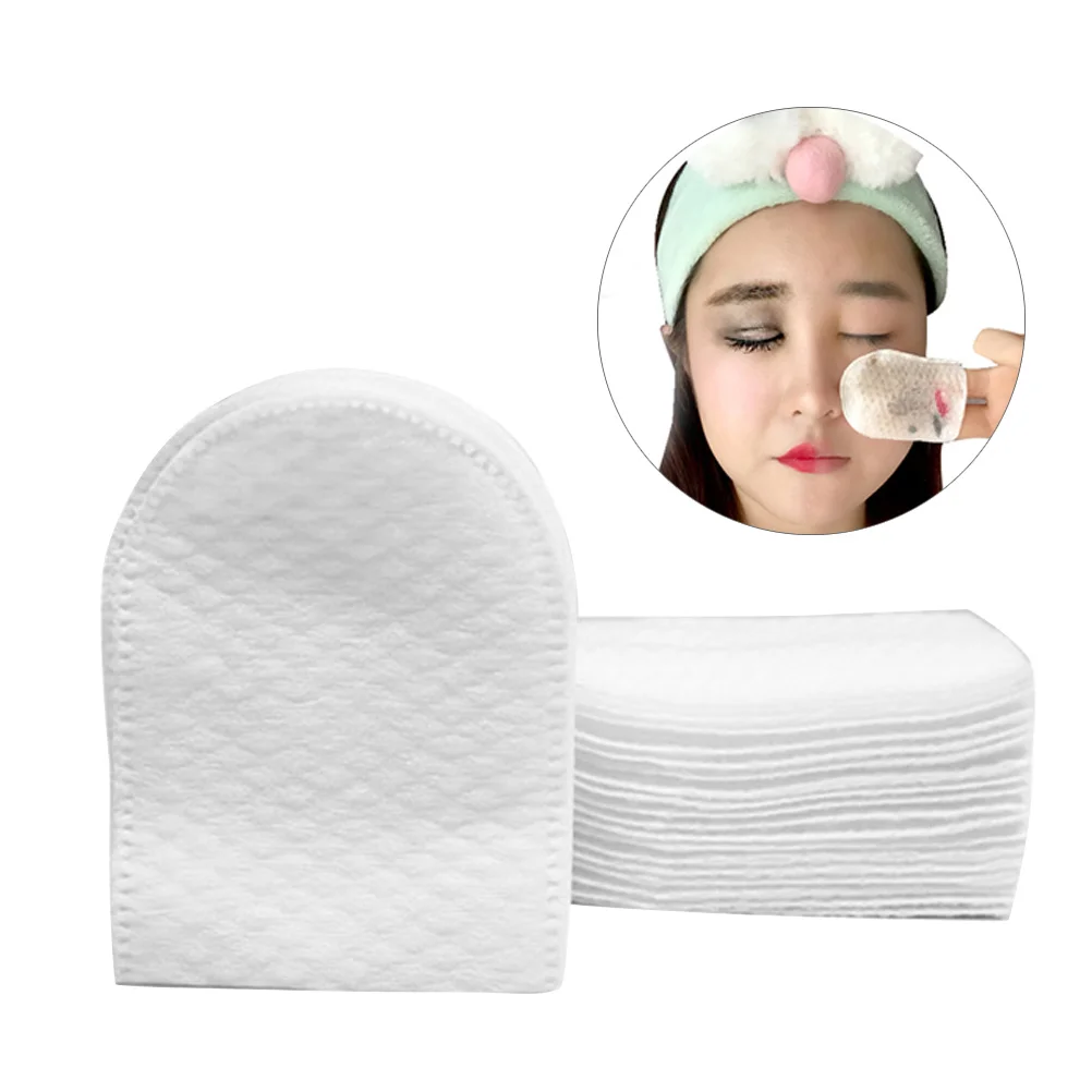 

240pcs Makeup Cotton Pads U-Shaped Pocket Facial Discs For Face Toner Application Skin Care Essential Women Pad