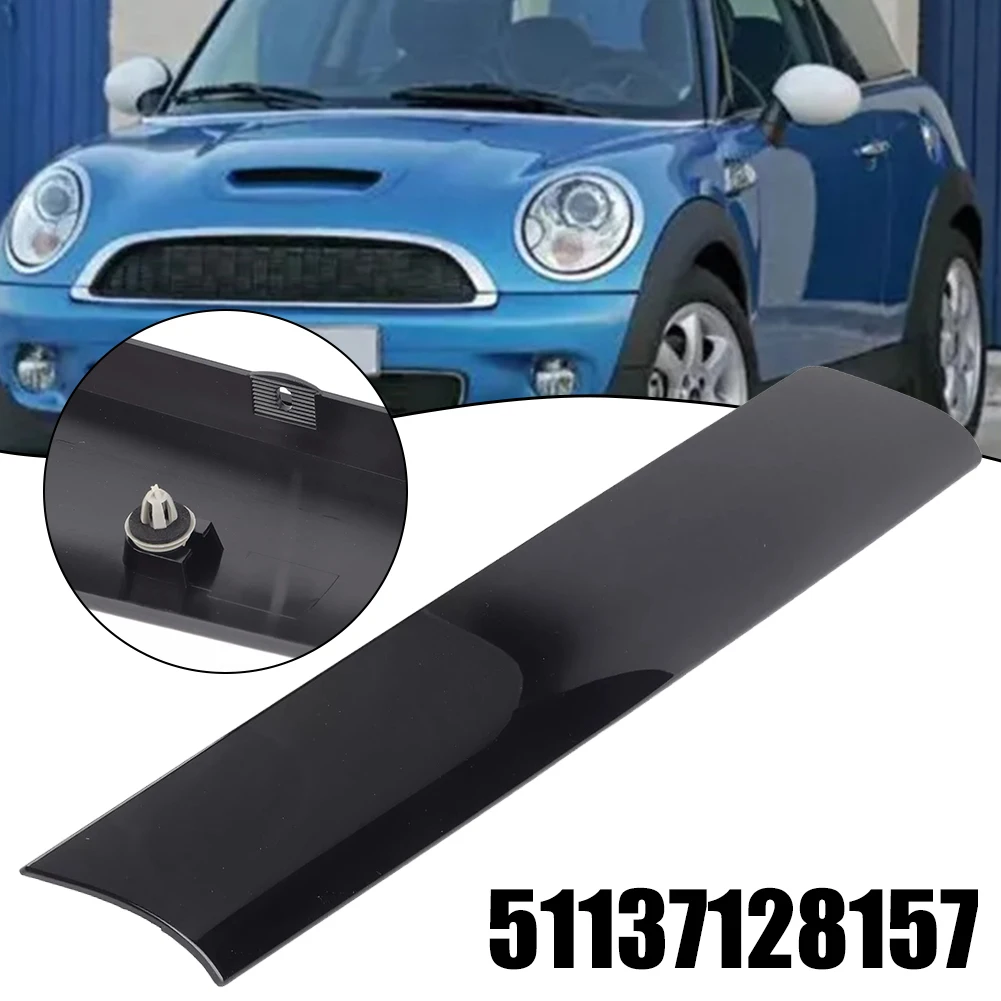 

Left A Pillar Molding Trim Column Cover For MINI COOPER R50 R52 R53 Car Window Pillar Posts Cover Trim Center Column Stickers