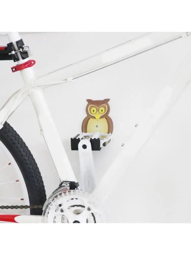 

652F Wall Mounted Mountain Bike Hanger Horizontal Bike Rack Bike Shop Display Stand for Garage Wall Easy to Install