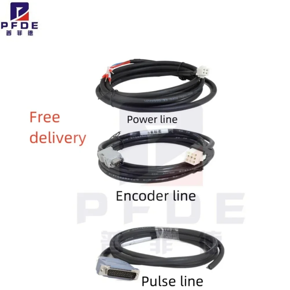 NEW 400W AC Servomotor 60 Drive Kit 3000rpm Drive + 17 bit magnetic encoder + 3 meter encoder cable Pulse Signal 5V 24V