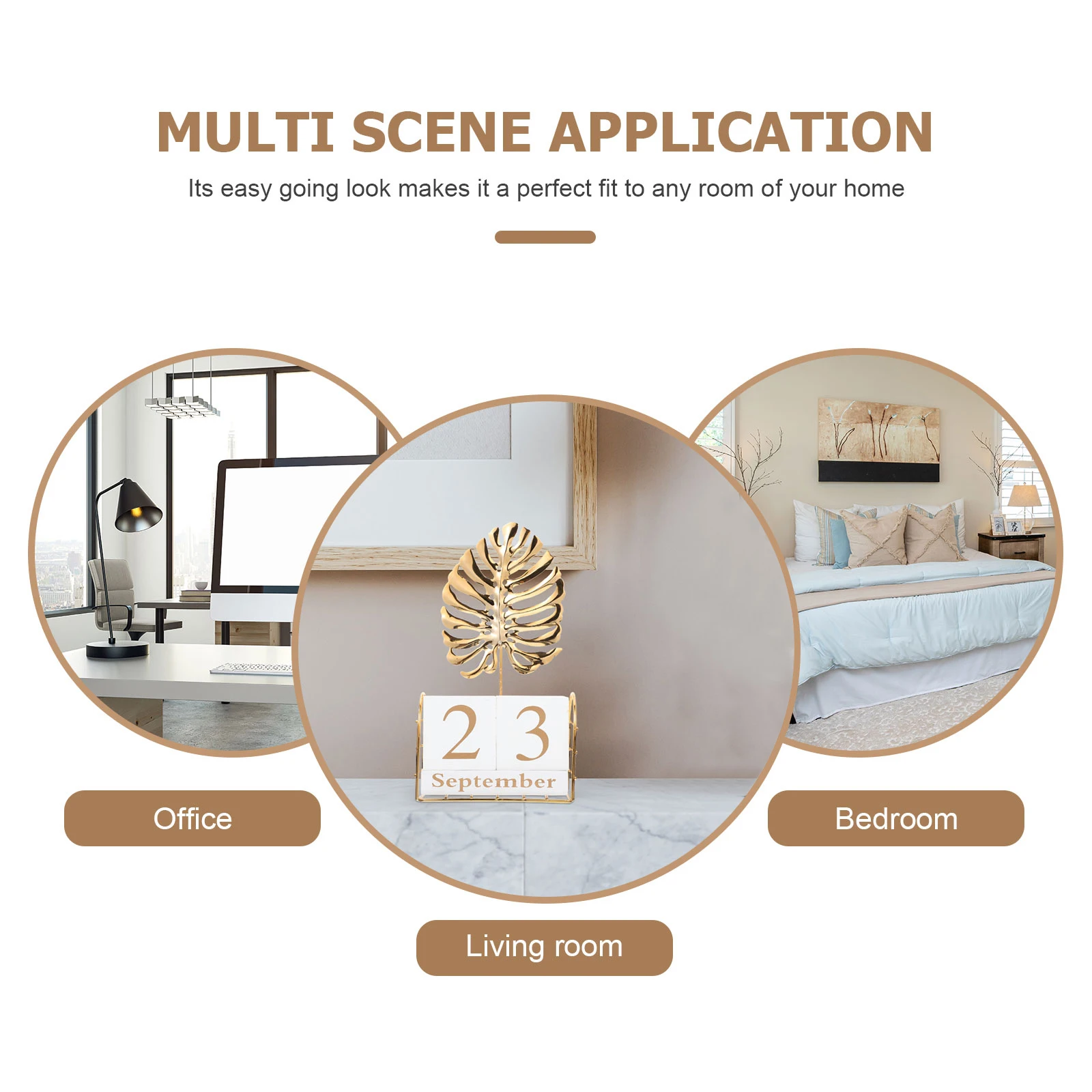 

1Set Turtle Leaf Wooden Perpetual Block Calendar Manual Date Month Week Display Desktop Home Ornament Creative Square Calendar