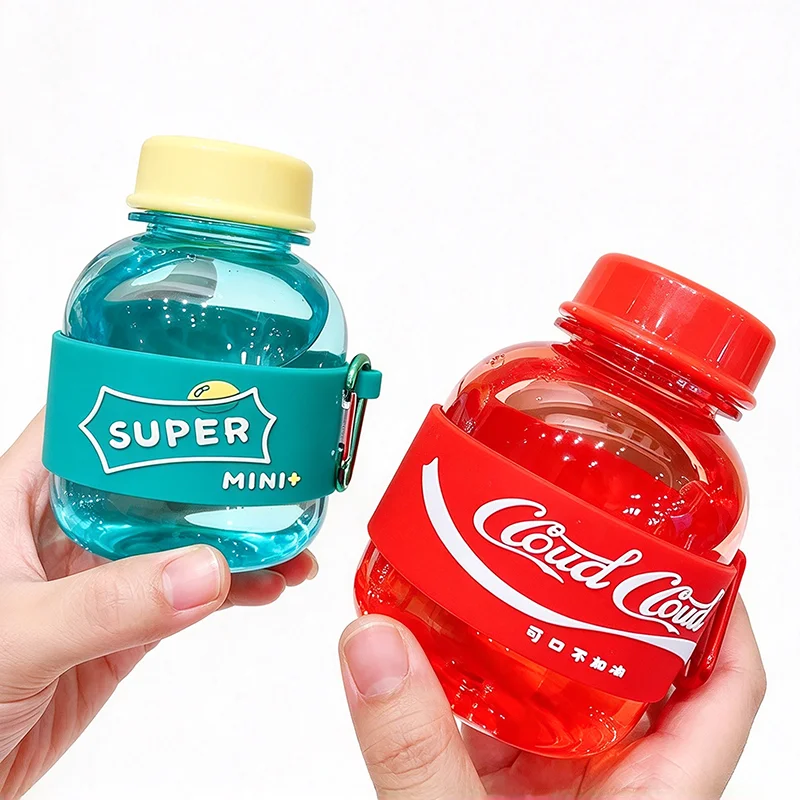 Mini Water Bottle 330ml Cute Water Bottle For Girls Style Outdoor Portable Plastic Water Bottles Creative Gifts For Friends
