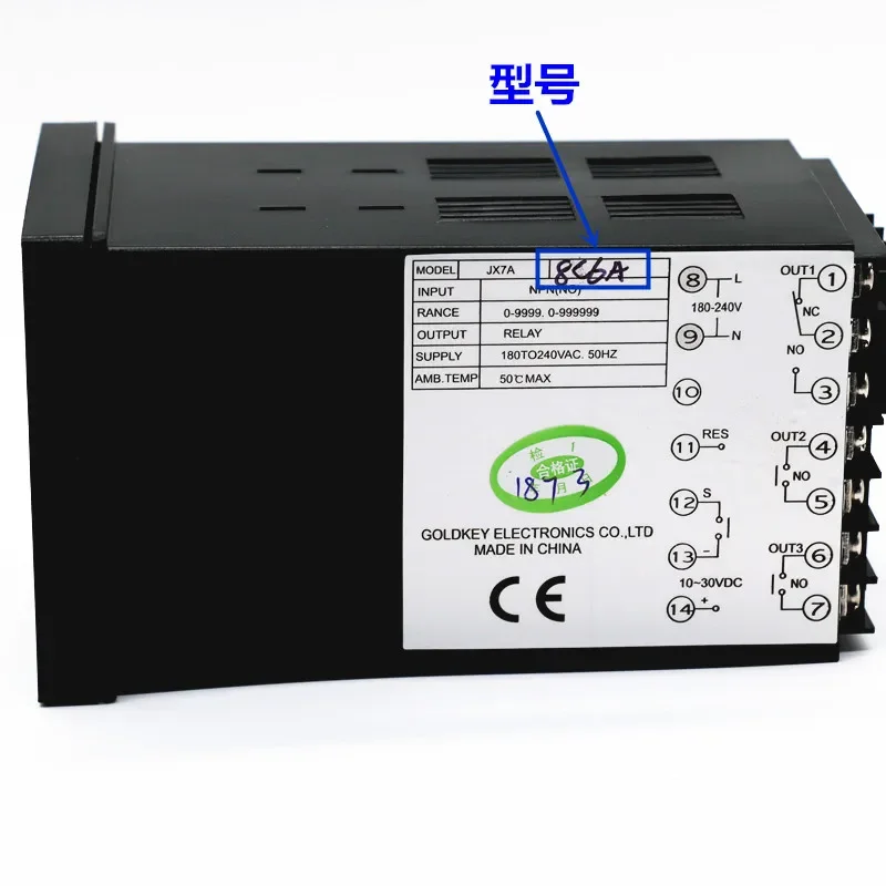 Intelligent Length Counting Controller JX72-8 JX7A-8C6A Meter Counting Device Length Counting Device