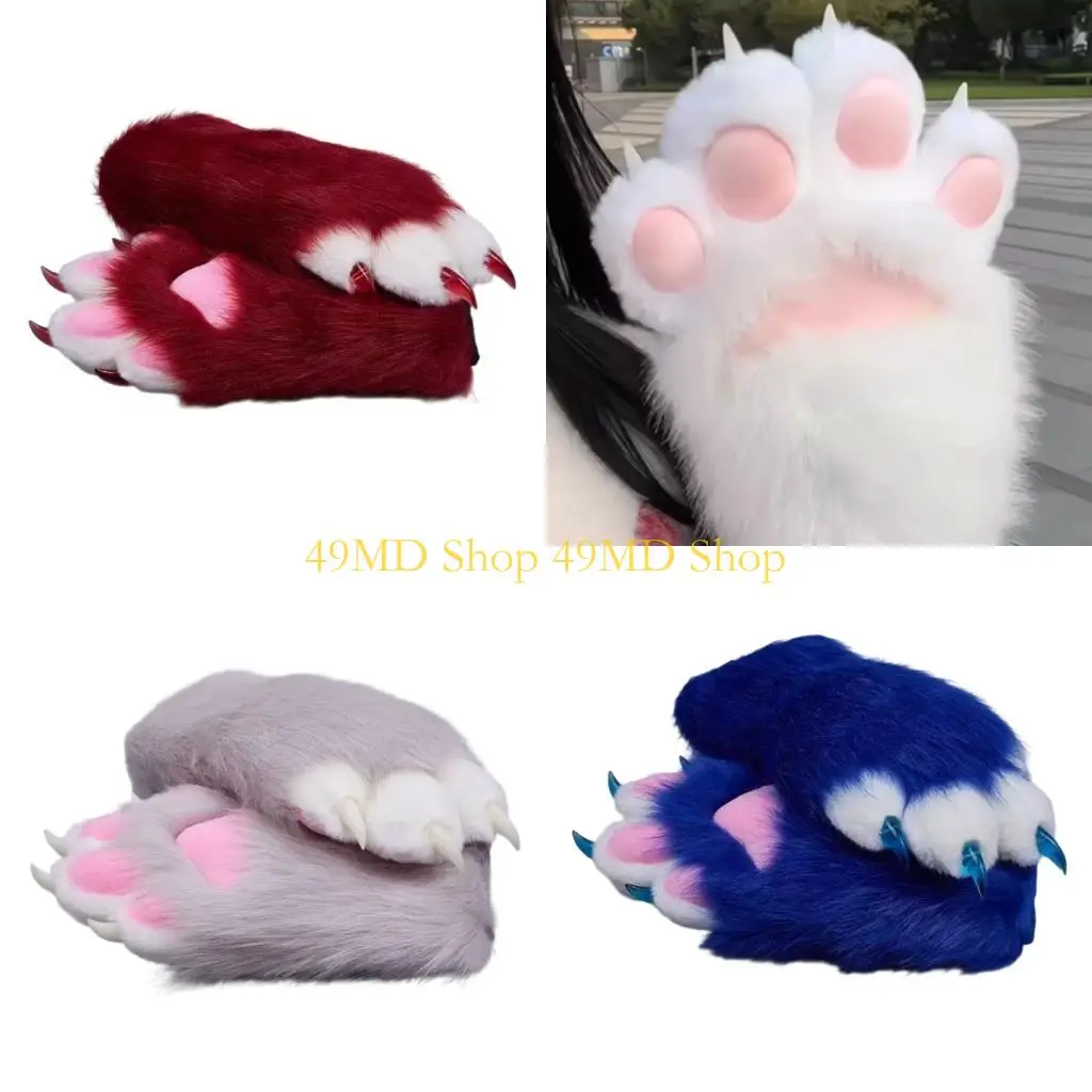 guantes-unas-peludas-animales-49md-unas-coloridas-suaves-adecuados-para-fiestas-y-disfraces-halloween