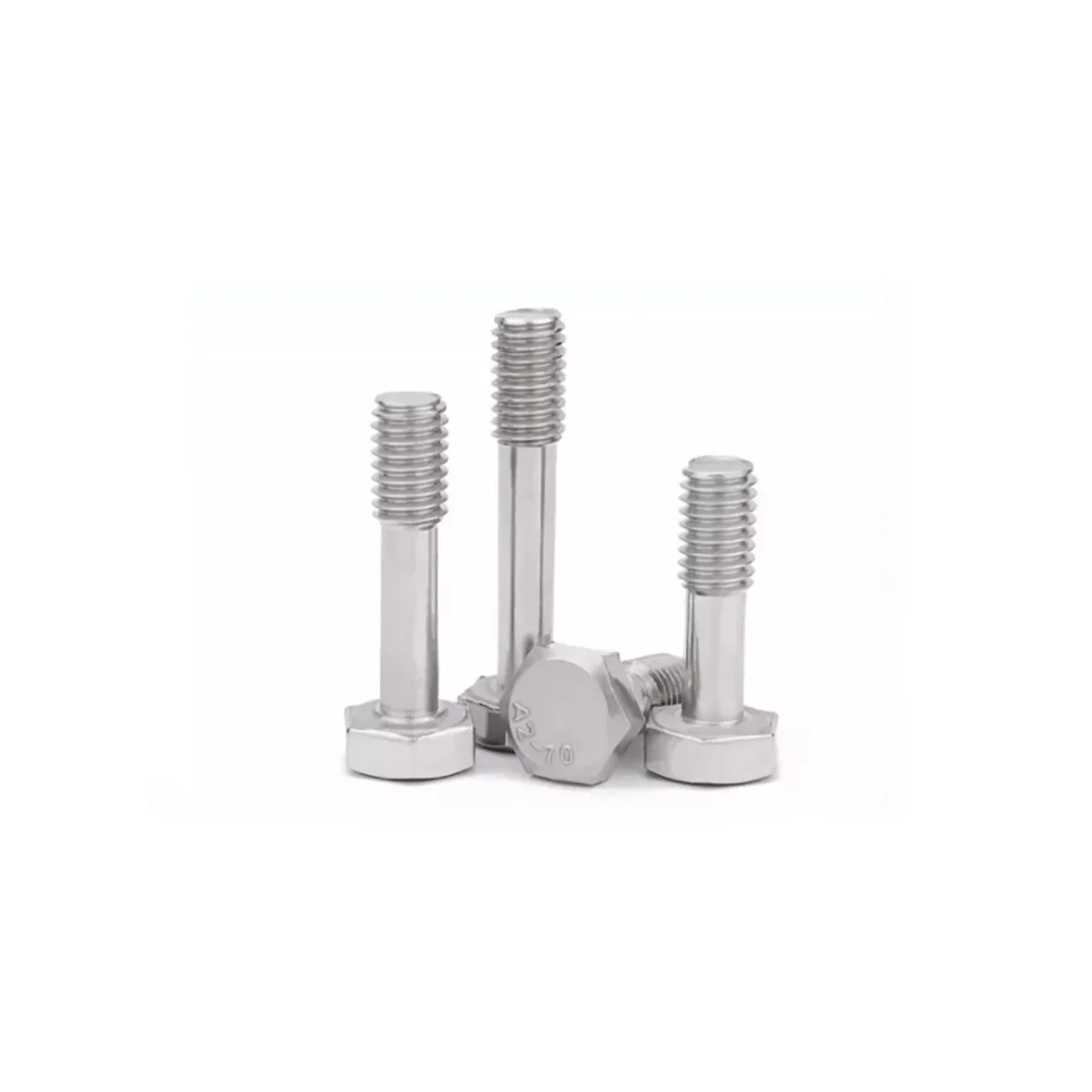 

304 Stainless Steel Outer Hexagon Non Loosening Screw / Outer Hexagon Anti Loosening Bolt Fasteners