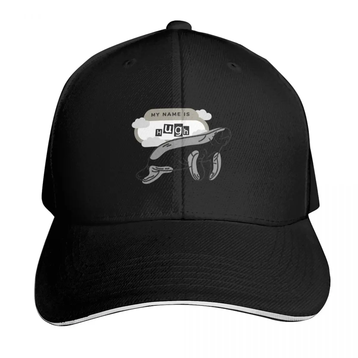 Hugh Manatee Baseball Cap Low Profile Unstructured Unisex for Men Women Outdoor Golf Running Hiking