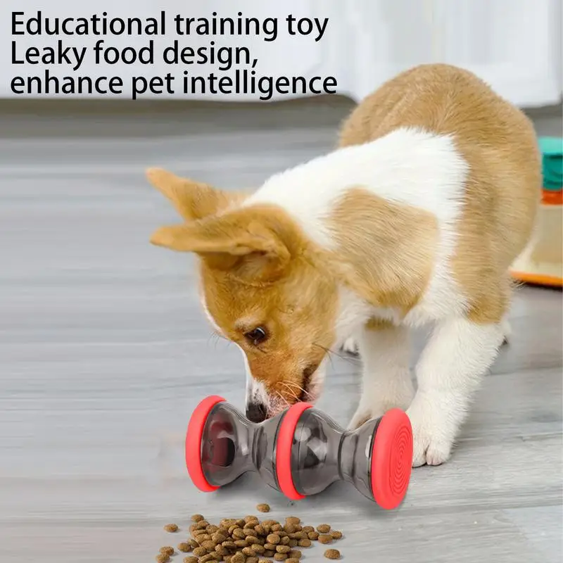 Dog Food Ball Puppy Treat Ball Interactive Treat Dispensing Pet Toys Slow Feeder Ball Dog Puzzle Toys Dog Enrichment Toys To