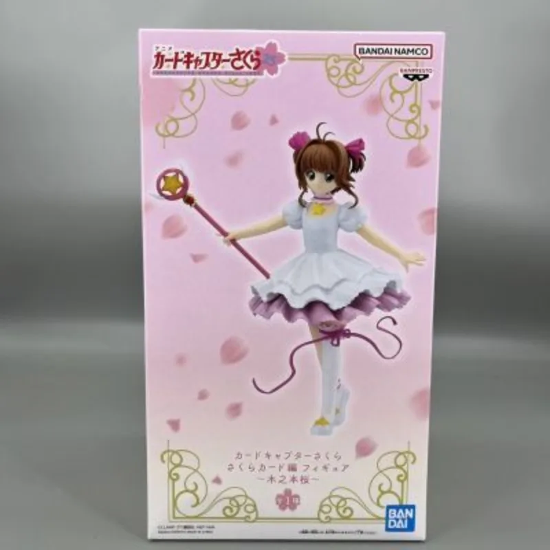 Bandai giapponese Banpresto Carta magica Ragazza Sakura Kinomoto Sakura Carta trasparente Capitolo Star Staff Giocattolo per bambini Ornamenti regalo
