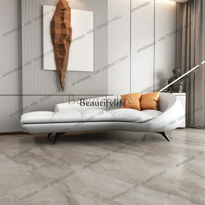 

X4 Chaise Longue Recliner Bedroom Living Room Light Luxury Single Fabric Leisure Lazy Sofa