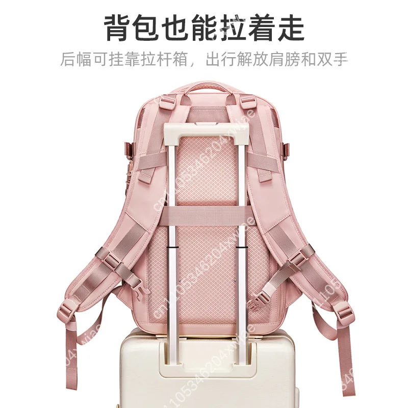 Vacuum Compression Travel Backpack Large Capacity Men Women Laptop Bag for Suitcase