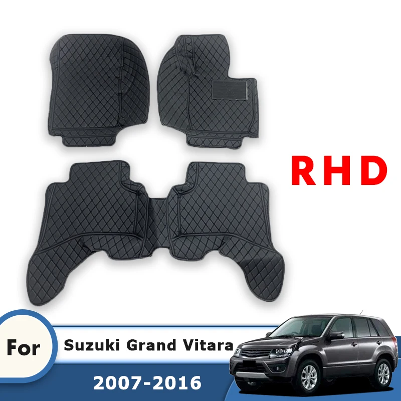 

RHD Carpets For Suzuki Grand Vitara 2016 2015 2014 2013 2012 2011 2010 2009 2008 2007 Car Floor Mats Auto Accessories Interior