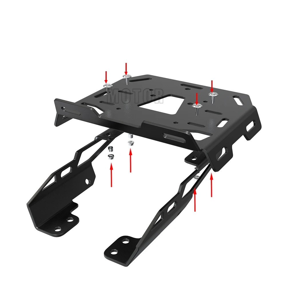 Rear Luggage Fender Husqvarna Svartpilen 125 200 Vitpilen 250 401 2020-2024 Luggage Rack Cargo Saddlebag Holder Shelf Bracket