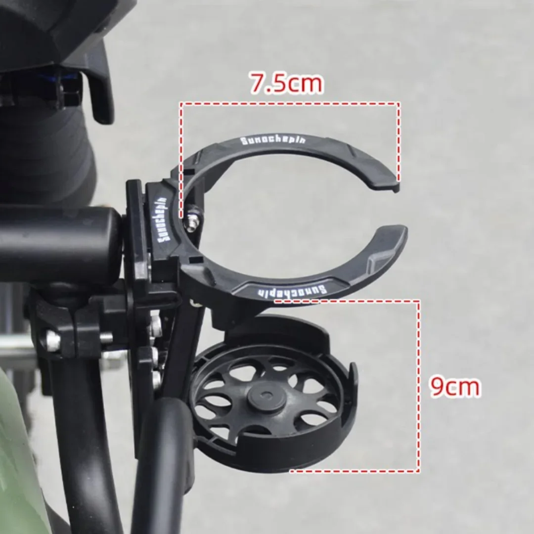 For Sundiro Honda Square X125 modified water bottle holder accessories, no drilling required, stable water bottle cage.