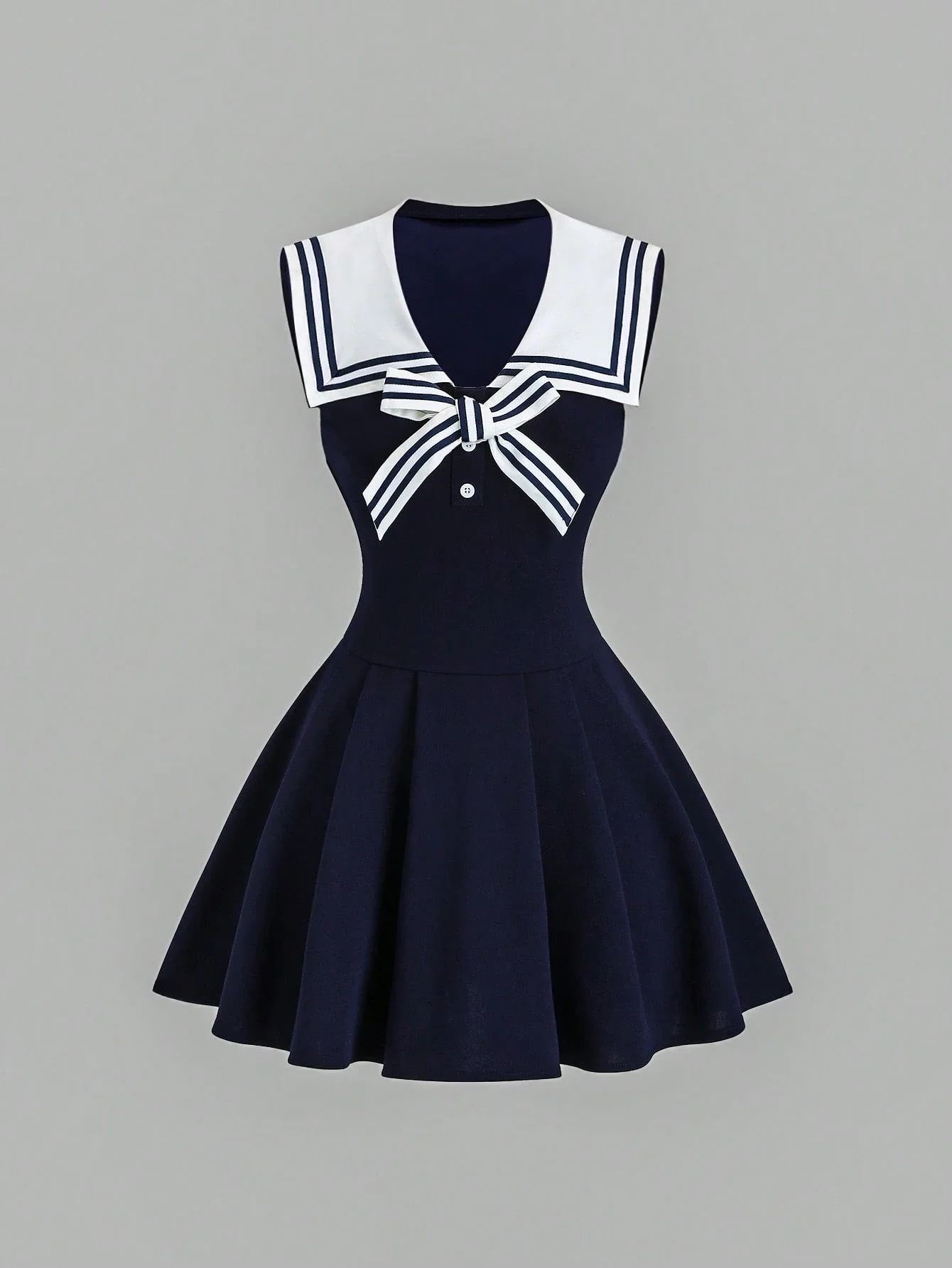 

Винтажное облегающее платье с матросским воротником для женщин, элегантное повседневное мини-платье синего цвета, весна-лето