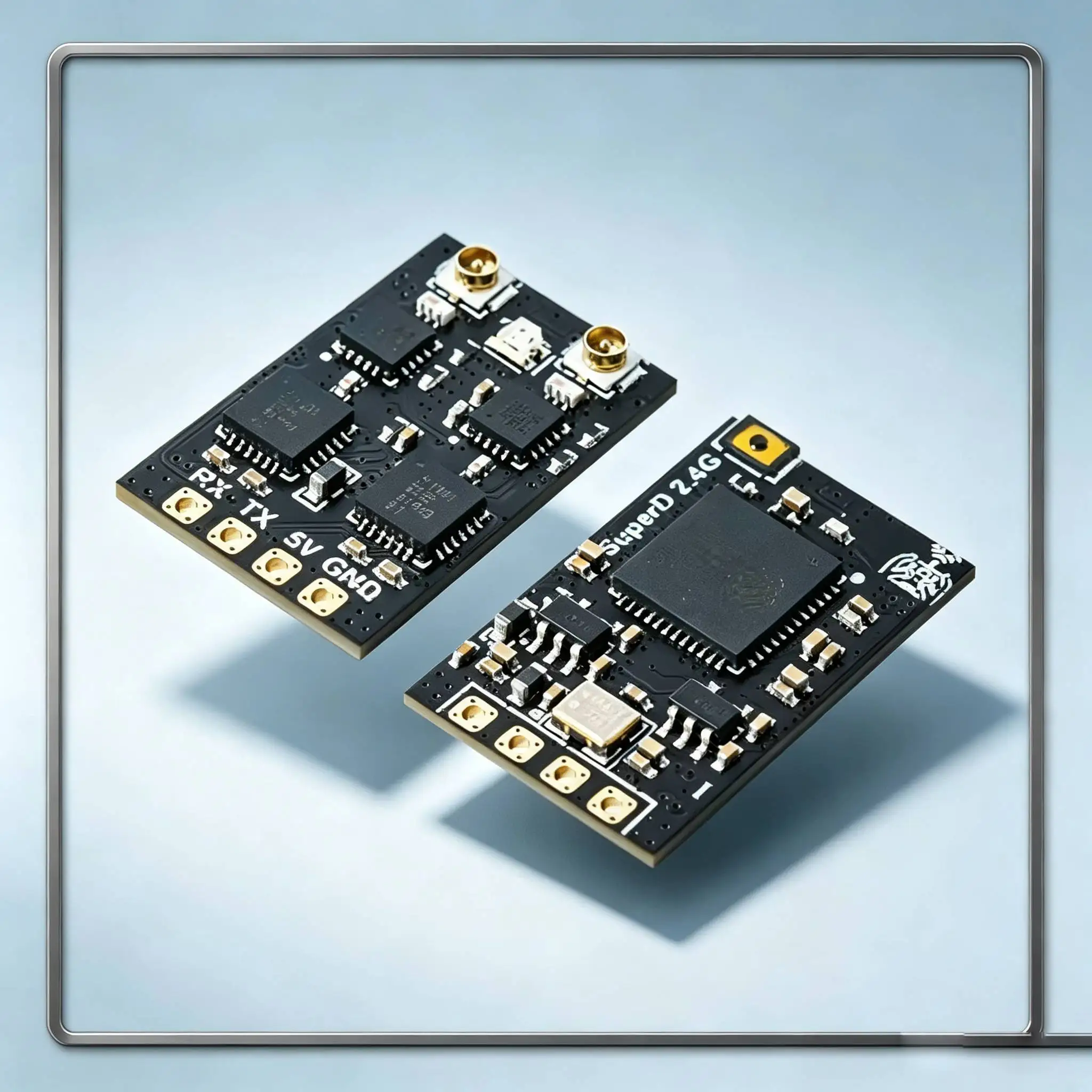 Diversity Receiver BETAFPV SuperD ExpressLRS ELRS, 2.4G / 915MHz / 868MHz RX for FPV Long Range RC Drone Quadcopter