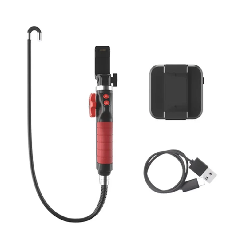 

Powerful 2MP 1080P WIFI USB 2 Way Articulate 180Degree Rotation Steering Industrial ABS Endoscope Inspection Microscope Camera