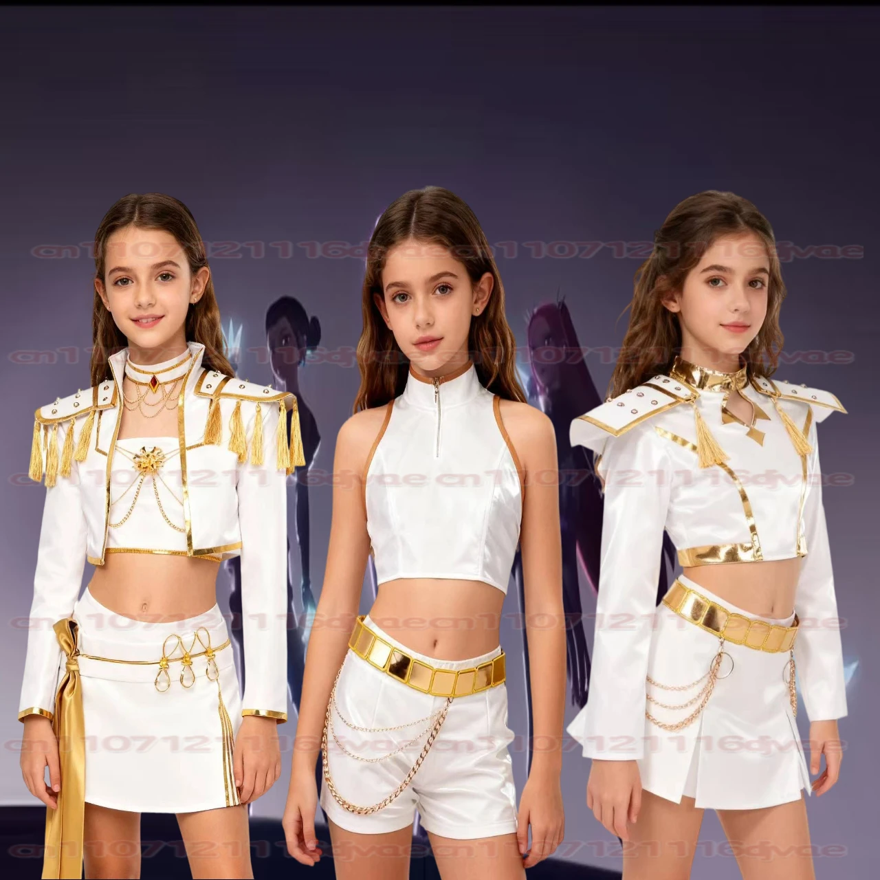 Kpop Demon Rumi Zoey Mira Halloween Cosplay Huntrix Hunters Costume Group Idol Role Playing Carnival Theme Party Suit Women