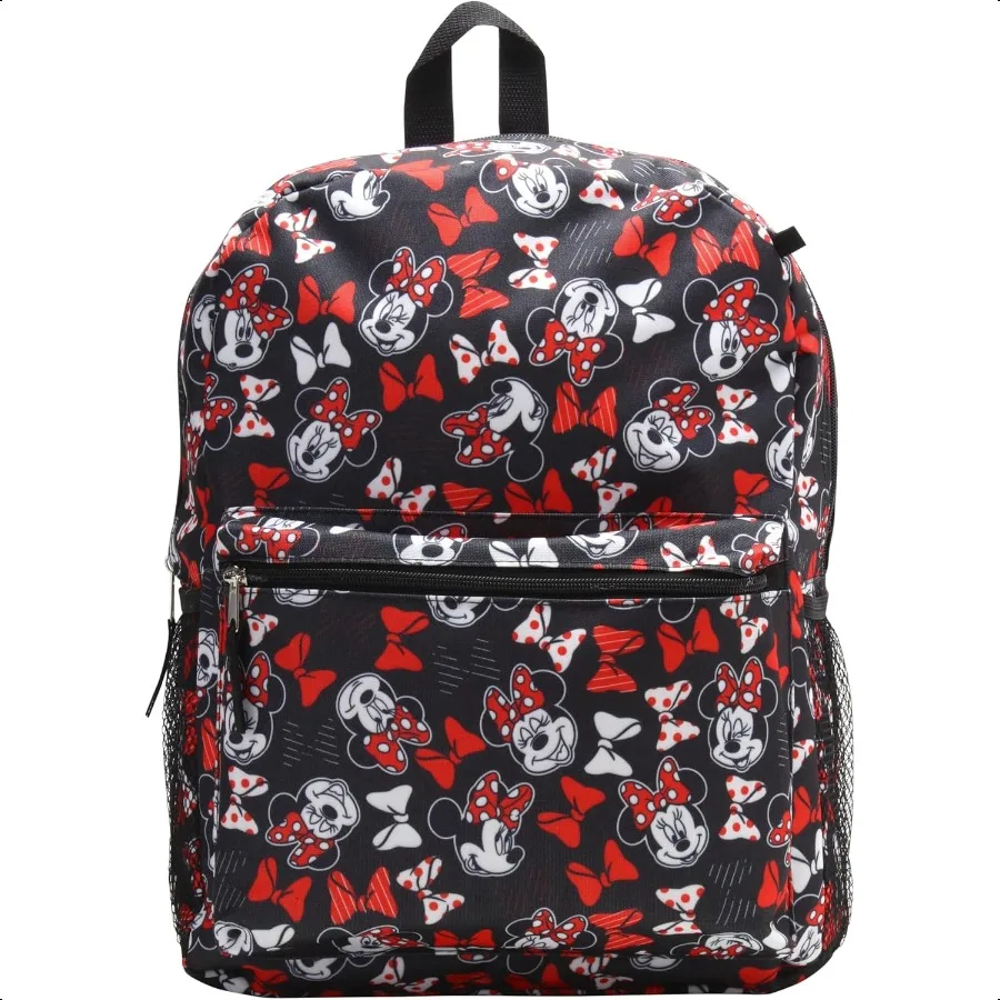 

Minnie Mouse Backpack for School 16 Girls Backpack Bookbag for Preschool Kindergarten Elementary Size One Size Minnie Allover