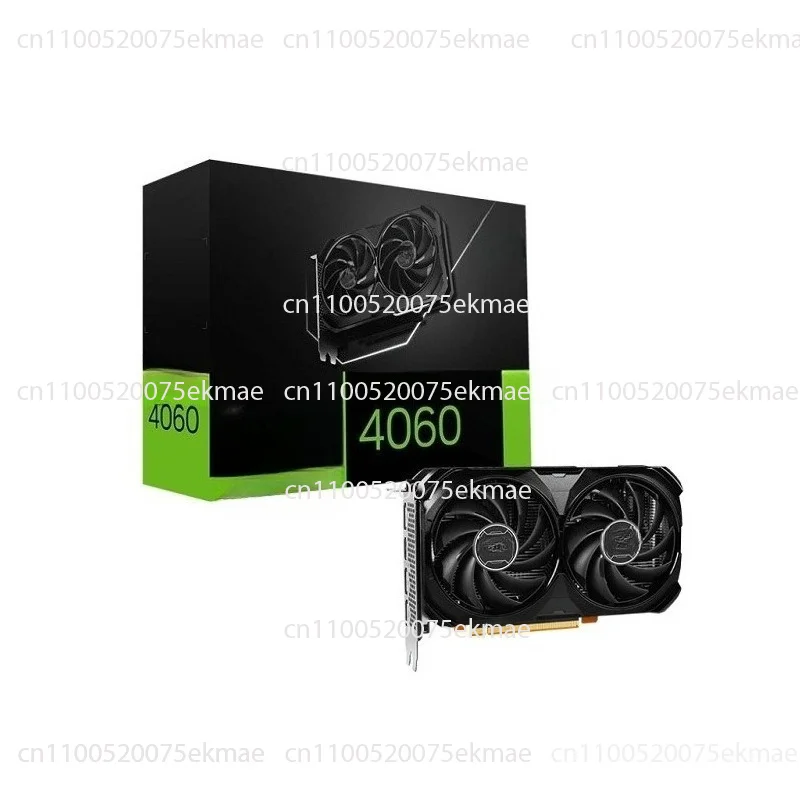 RTX 4060 8G OC Gaming Graphics Card 8GB GDDR6X PCI‑E Gen4 128‑Bit 3×DP 1.4a HDMI 2.1