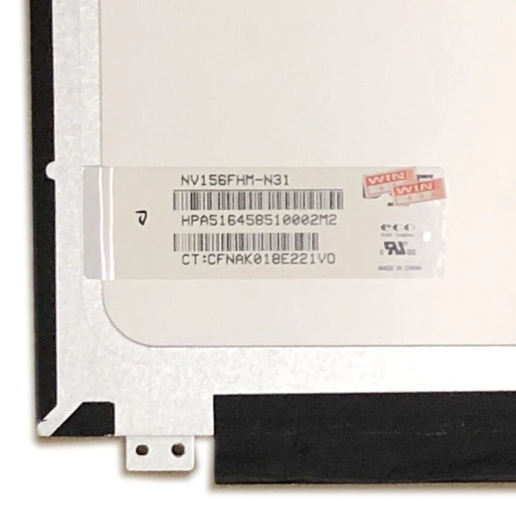 NV156FHM-N31 подходит для NV156FHM-N41 NV156FHM-N34 NV156FHM-N43 LP156WF4-SPU1 LP156WF6-SPF1 NV156FHM-N42 IPS 30-контактный ЖК-экран EDP