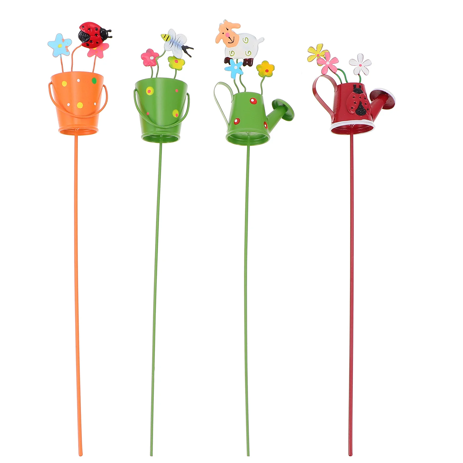 Arrosoir créatif, 4 pièces, décorations d'insertion, plante en Pot, ornement, Arrangement floral, fournitures de jardin, plante succulente