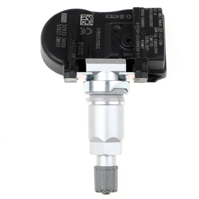4pcs 52933-2M650 529332M650 TPMS Tire Pressure Sensor 433MHZ For Hyundai Kia Carens 529333N100 52933A5100 Car accessories
