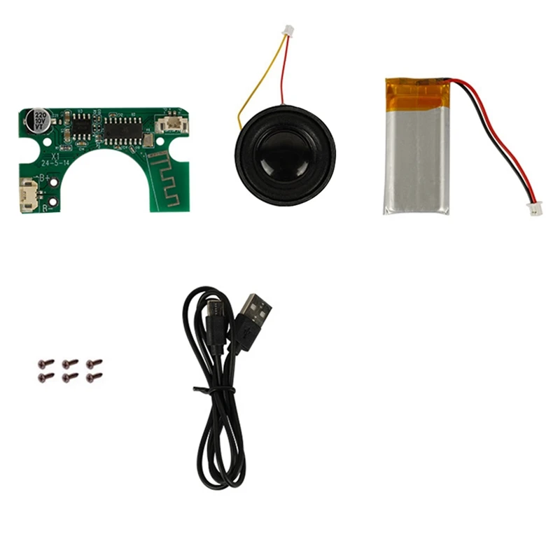 Kit altoparlante Bluetooth fai da te con stampa 3D Amplificatore stereo BT5.0 Mini altoparlante fai da te Kit fai da te Accessori per la stampa 3D