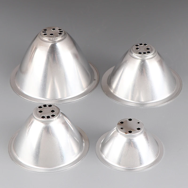 1 PCS 56/68/77/87mm LED Aluminum Reflector Cup Without Mounting Plate Reflective Concentrate Cup For 1W 3W LED Bead