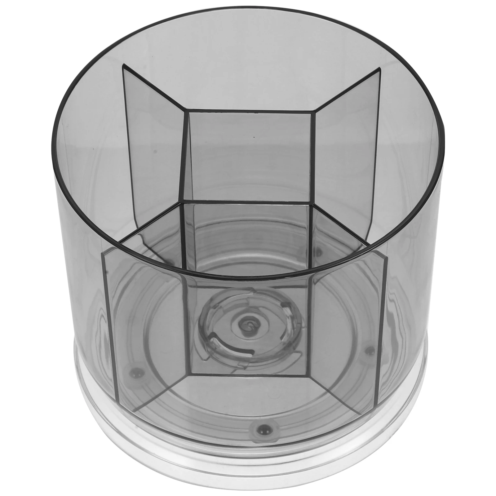 

Turntable Organizer Rotating Pen Holder Desk Storage Stand Pencil Grey for Pens Office Holders
