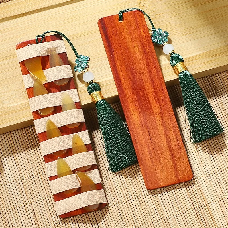 Solid Wood Guzheng Nail Storage Board Wood Pipa Nail Board Tape Wrapping Card Special Wrapping Nail Piece Musical  Accessories