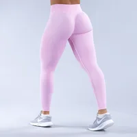 Pantalones de Yoga de cintura de tres secciones sin costuras para mujer, pantalones deportivos ajustados sexis para levantar la cadera, pantalones de Yoga para ejercicio físico de alta elasticidad