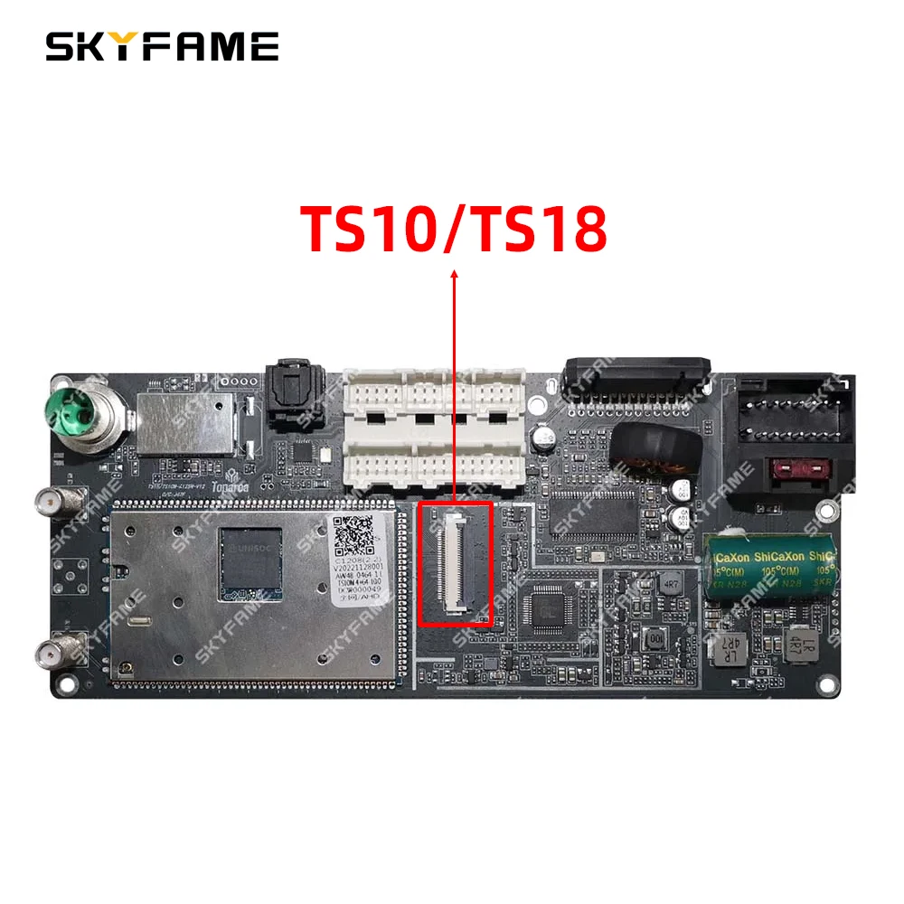 Módulo SKYFAME Android 360 para coche para TOPWAY TS10 TS18 TS10M TS18A Módulo de marcha atrás panorámica