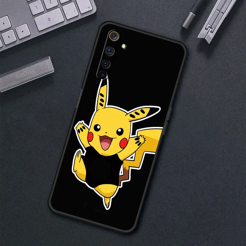 Pokemon Pikachu Phone Case for Redmi K40 Pro 10C 8A 7A 9T K50 9A 10A 9 10 9C 6 7 8 K40S K50 Pro K50 TPU Soft Coque Cover