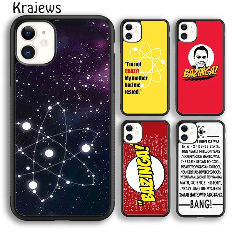 BAZINGA BIG BANG THEORY Phone Case Cover For iPhone 16 15 14 plus XS XR 11 12 mini 13 pro max coque Shell Fundas