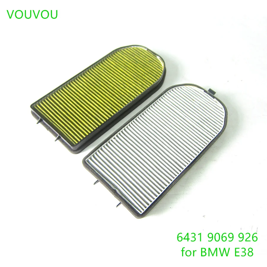 Car accessories PM2.5 A/C cabin air filter for BMW 7 series E38 1994-2001 6431 9069 926 728i 730i 740i 750i