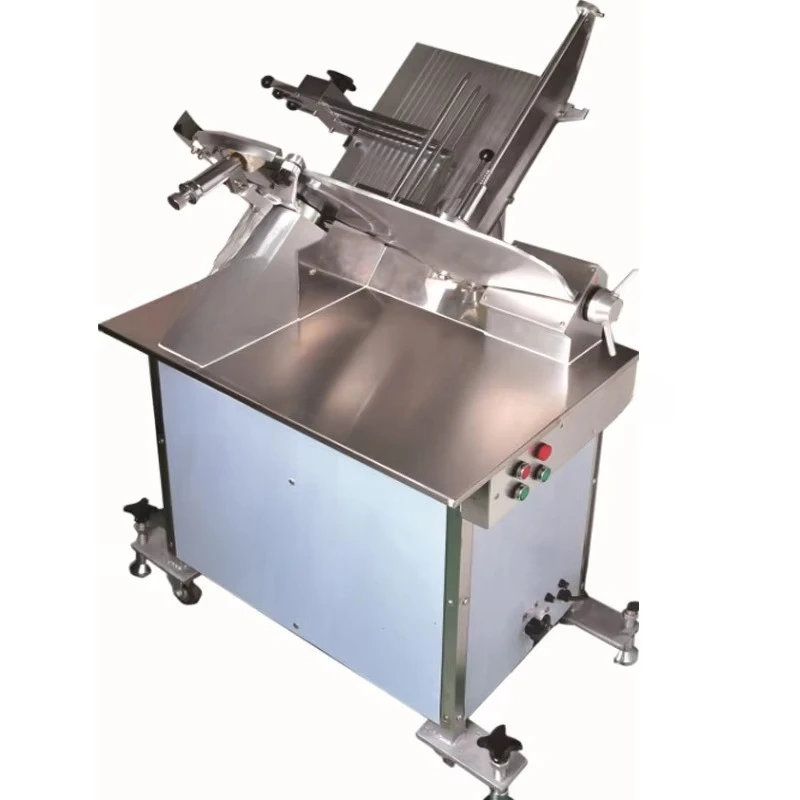 Commercial Fully Automatic Frozen Meat Slicer Machine Cutting Thickness 0-20cm