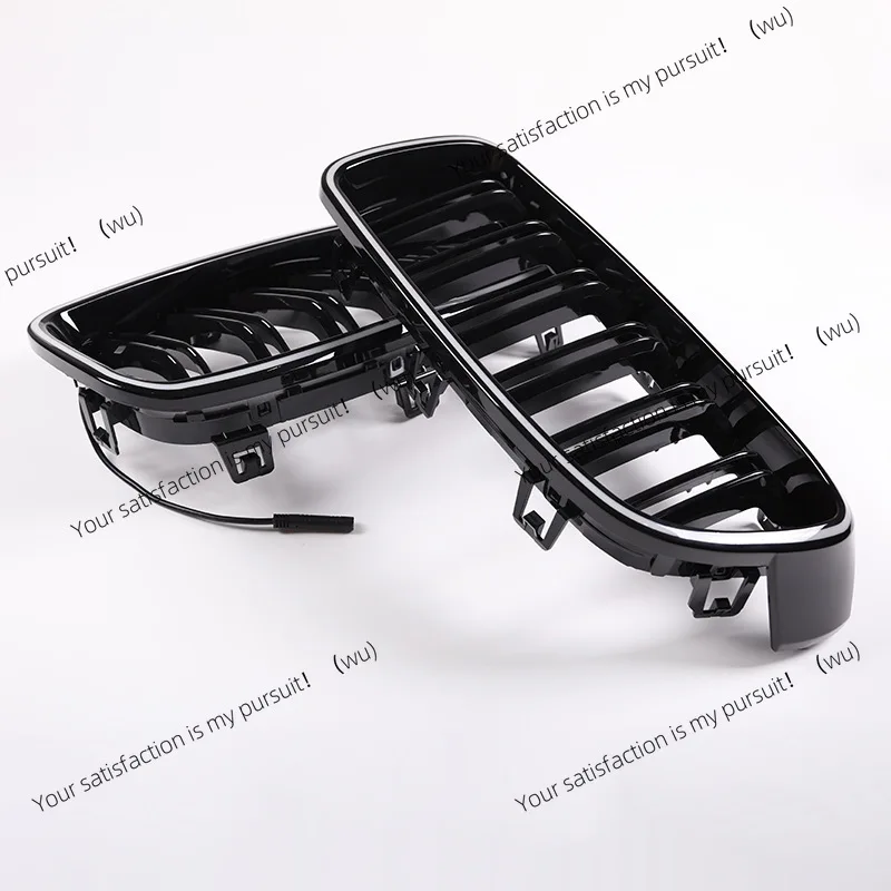 Suitable for BMW 3 Series China Grid F30F35LED Luminous Parallel Bar Grille Replacement Accessories Change to Luminous China