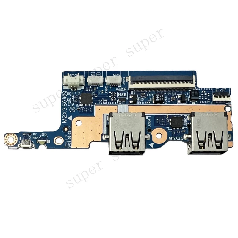 S++ IO Board for LENOVO Yoga C740-15IML 81TD FYG50 5C50S24992 NS-C437