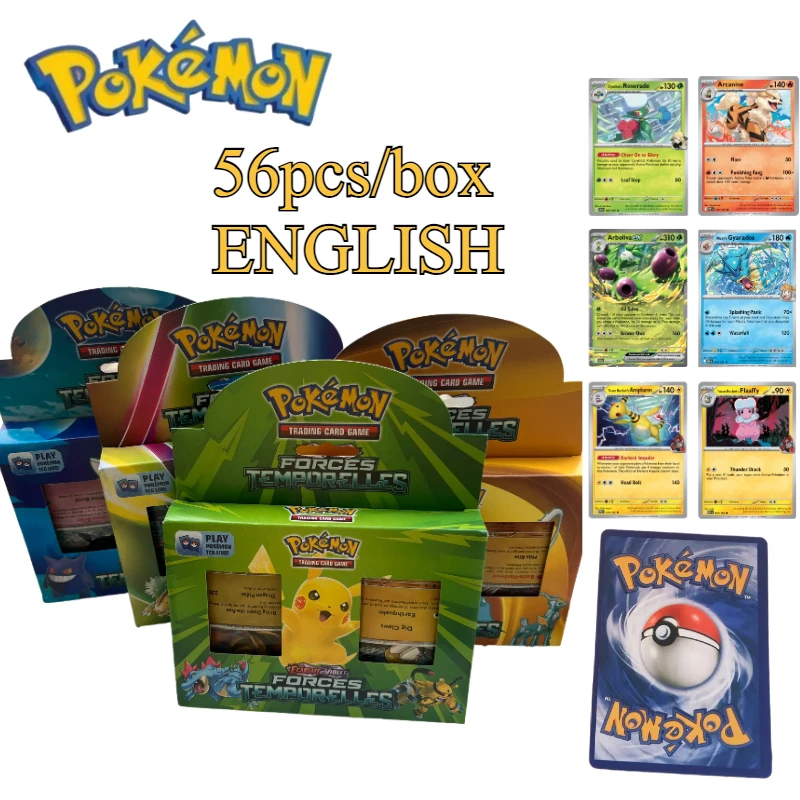 

Горячие 56 шт./кор. коллекционные карты Pokemon, издание флэш-карточек Charizard Blastoise, игра «сделай сам», игра PTCG, аниме, самодельные карты, подарочная игрушка