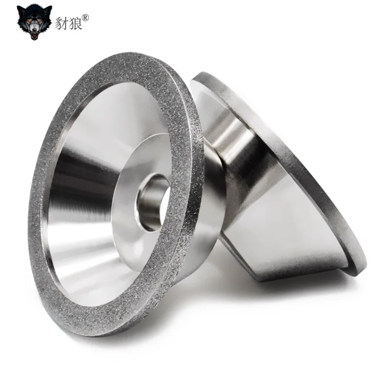 SDC Diamond Grinding Wheel Rotary Abrasive Tool for Carbide Metal Steel Tungsten Steel Milling Cutter Tool Sharpener Grinde