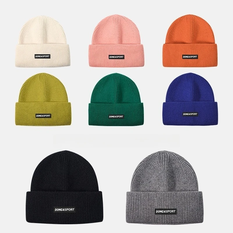 1pc Winter Warm Beanie for Men Women,outdoor Windproof Skullcap Warm Winter Unisex Fashion Knit Cuffed Cap,suitable for Holiday