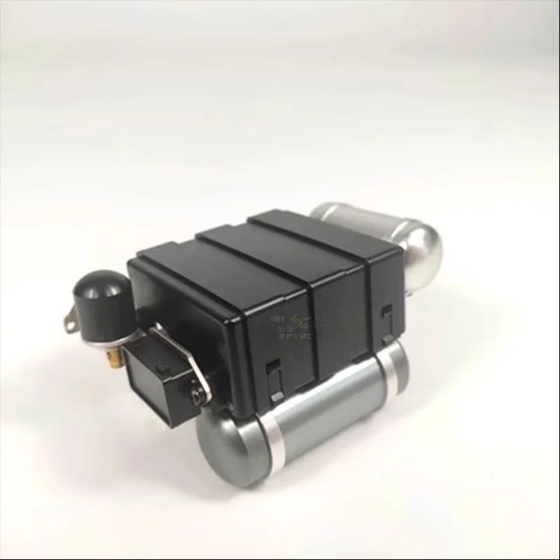 1/14 Mud Head Towing Simulation Battery Box Air Tank Servo Installation For Tamiya Lesu Rc Truck Trailer Tipper Parts