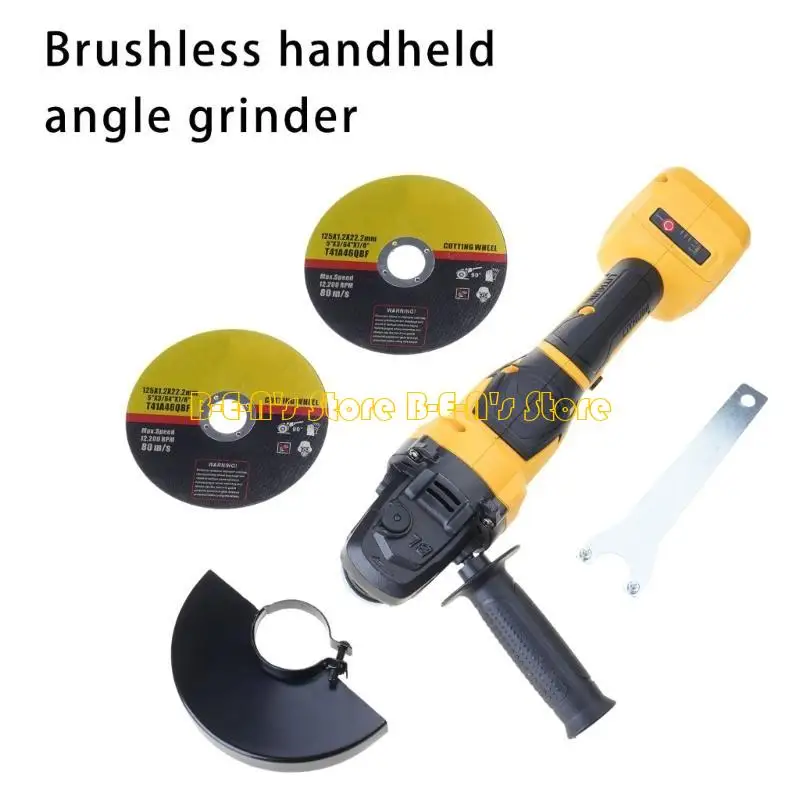 

Y1AD Cordless Angled Grinder Fast Charging 800W Cutting Machine Tool for DIY Projects