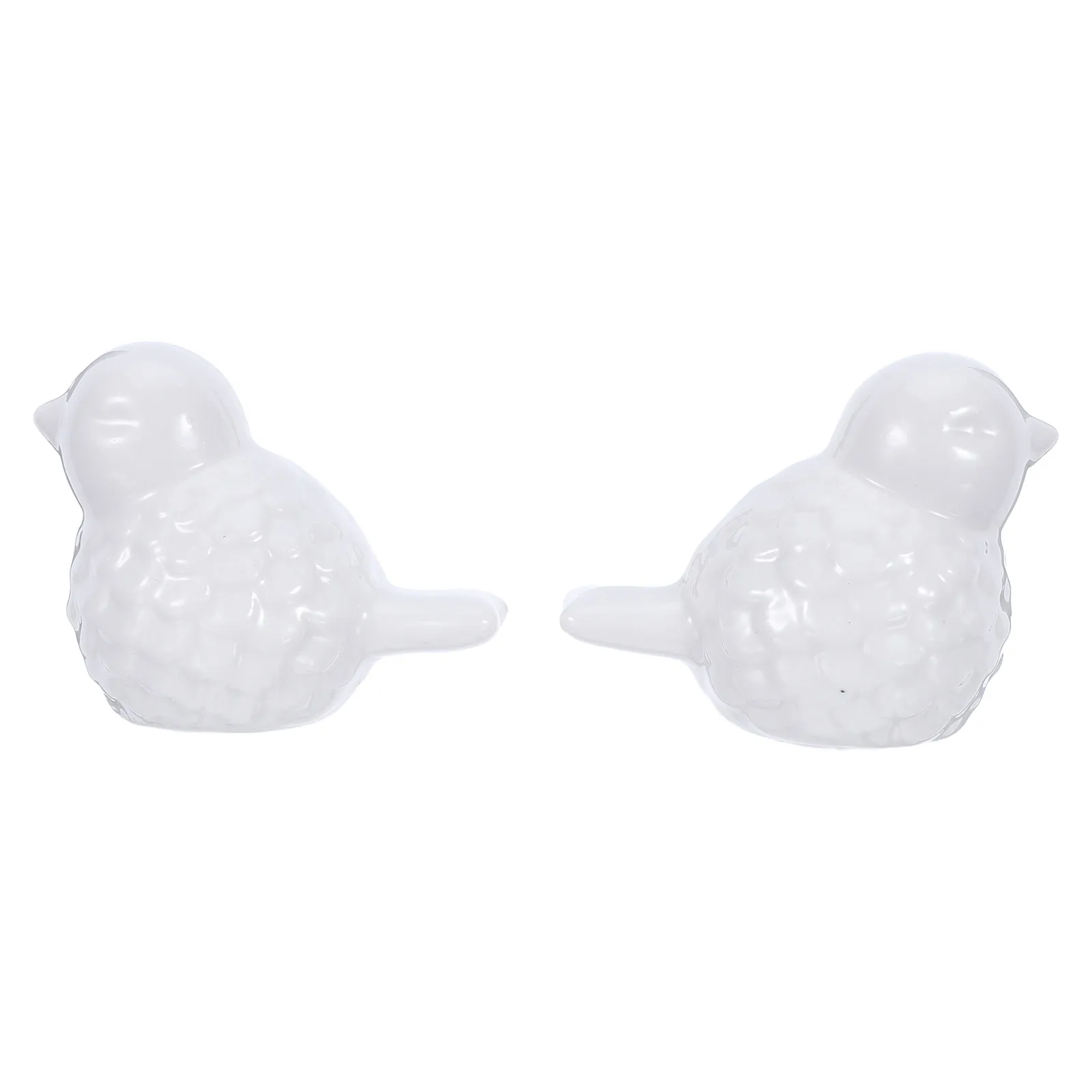 2 Pcs Screw Covers Caps Decorative Toilet Bolt Bathroom Hardware Ceramic Figurines