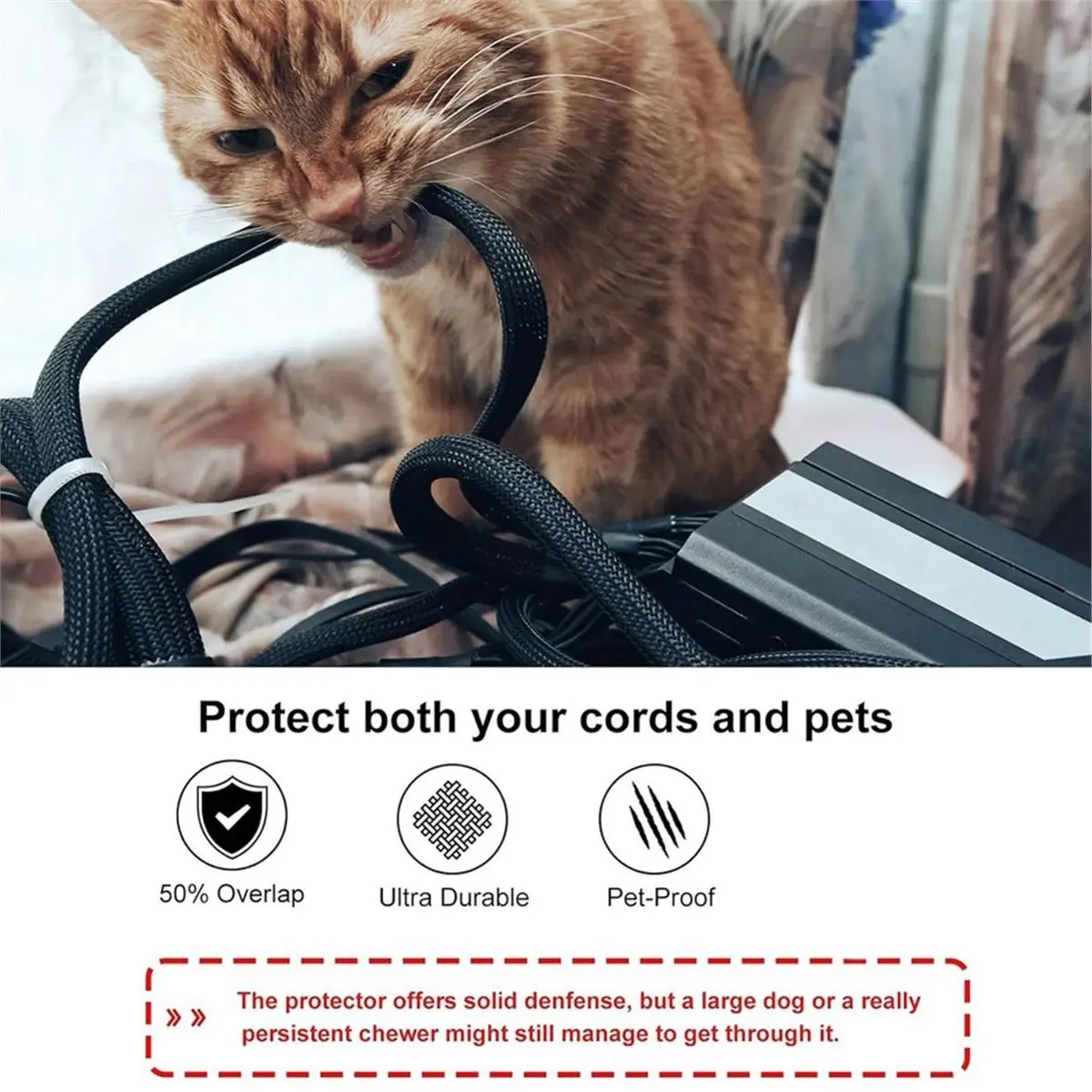 Cord Protectors,10FT 1/2