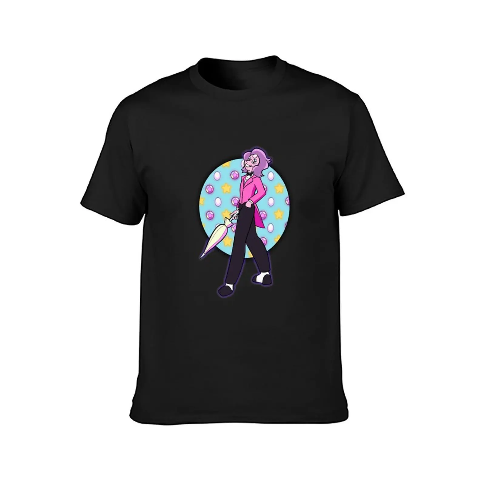 Tuxedo Rainbow Quartz T-Shirt sports fans korean fashion tshirts for men